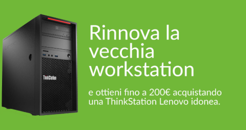 Programma Trade In Lenovo: rinnova la tua vecchia workstation