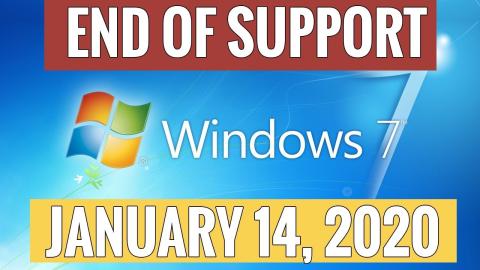 End of Support Windows 7